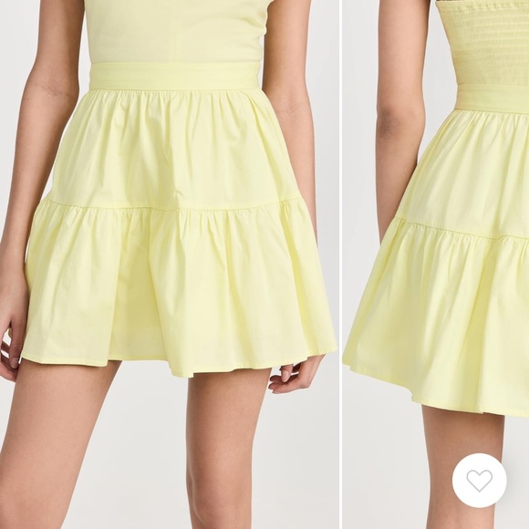 NWT STAUD Mini Sea Skirt in sunray - Picture 1 of 4